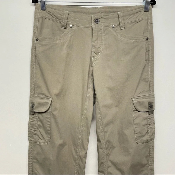 KUHL Splash Roll Up Hiking Pants Women 6 reg tan - Picture 3 of 15